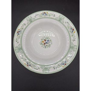 WEDGWOOD BONE CHINA AGINCOURT GREEN 8.25" RIMMED SOUP BOWL